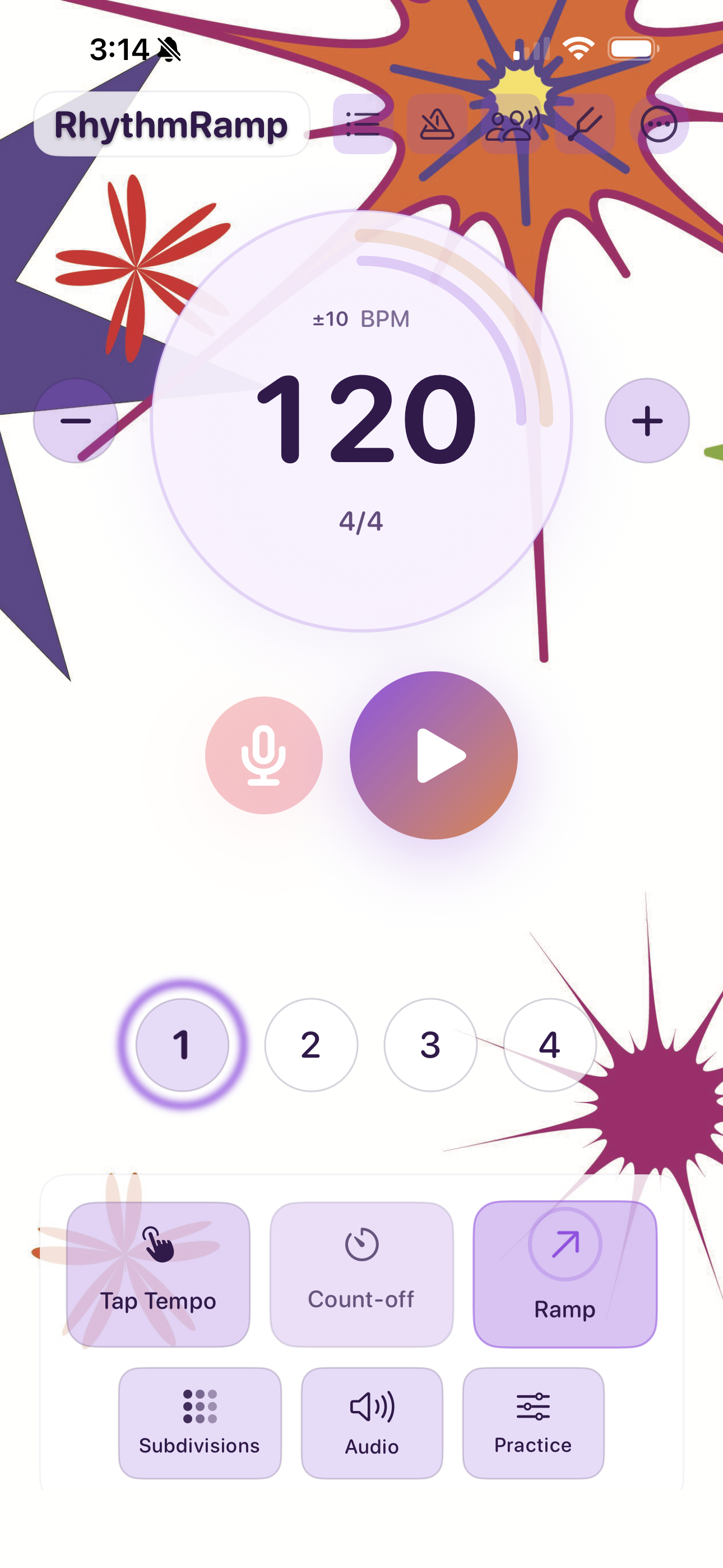 RhythmRamp screenshot 3